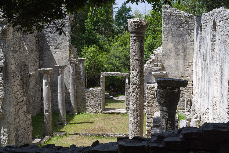 Ruins on Brijuni